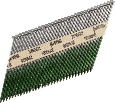 PÜSTOLINAEL 3,1X90 TÄK/LIIM D-PEA 34⁰HALJAS/1200TK