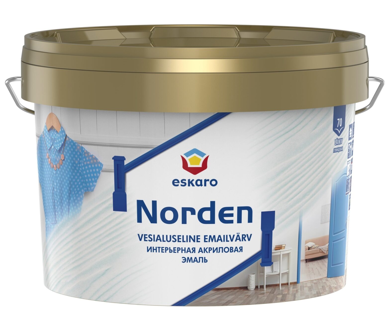 NORDEN-70 LÄIKIV AKRÜULAATEMAILVÄRV 2,7L