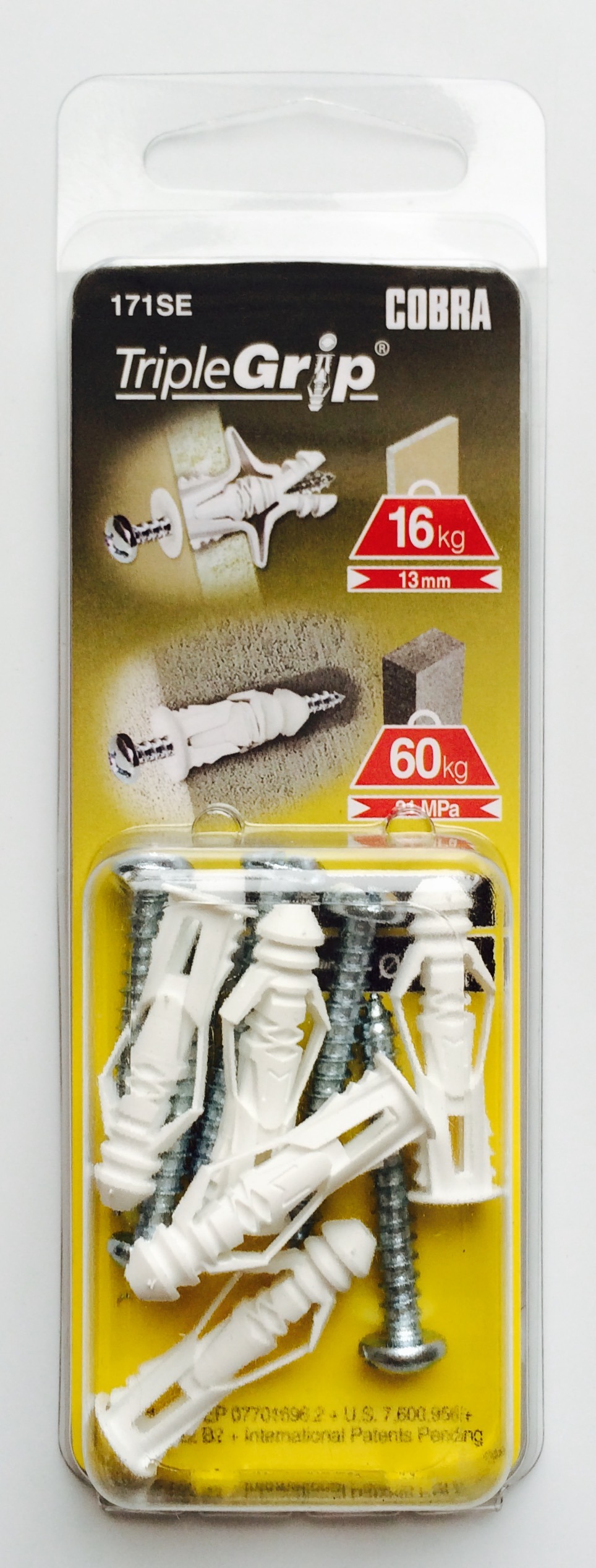 UNIVERSAAL TÜÜBEL TRIPLE-GRIP 4.0MM 5TK/PK
