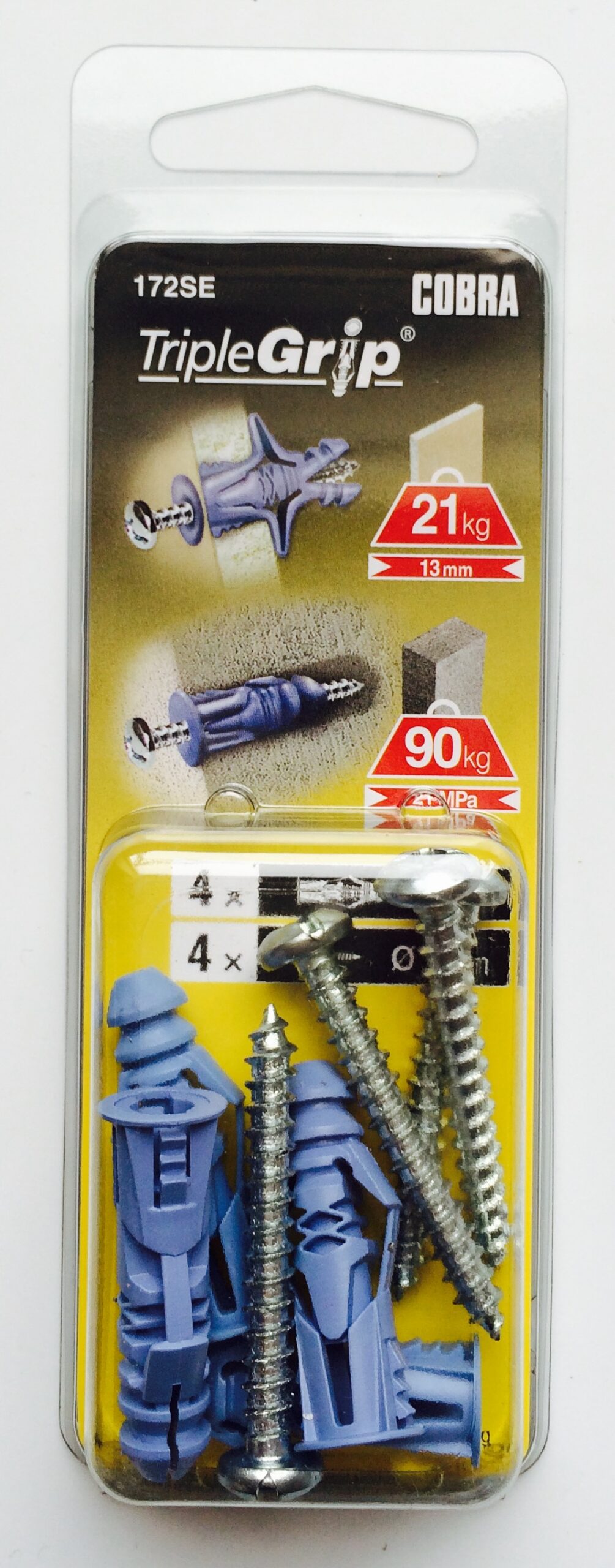 UNIVERSAAL TÜÜBEL TRIPLE-GRIP 5.0MM 4TK/PK