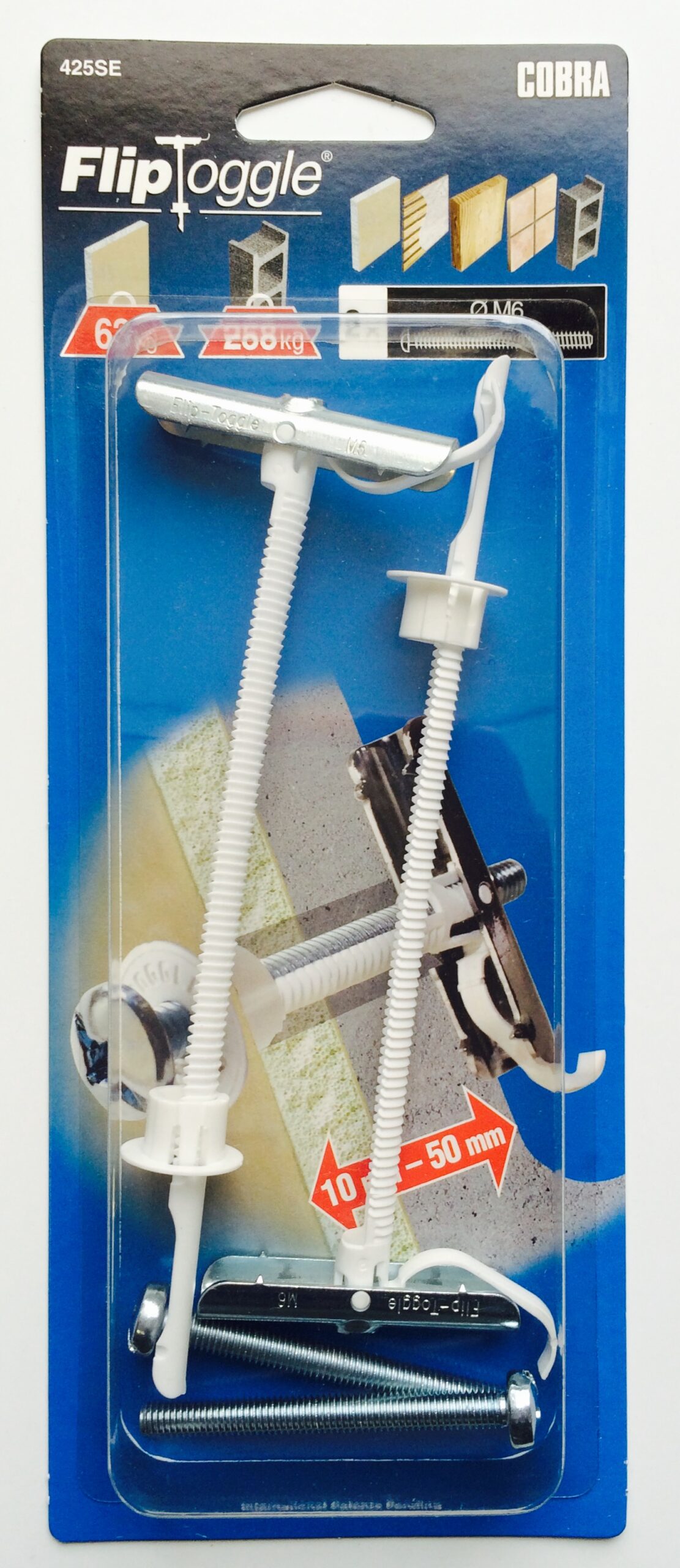 KIPSPLAADI ANKUR FLIPTOGGLE 6,0X64MM 2 TK/PAKK
