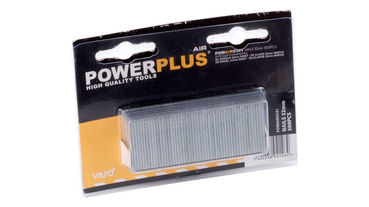 PÜSTOLINAELAD 32MM 500TK POWAIR0340-LE