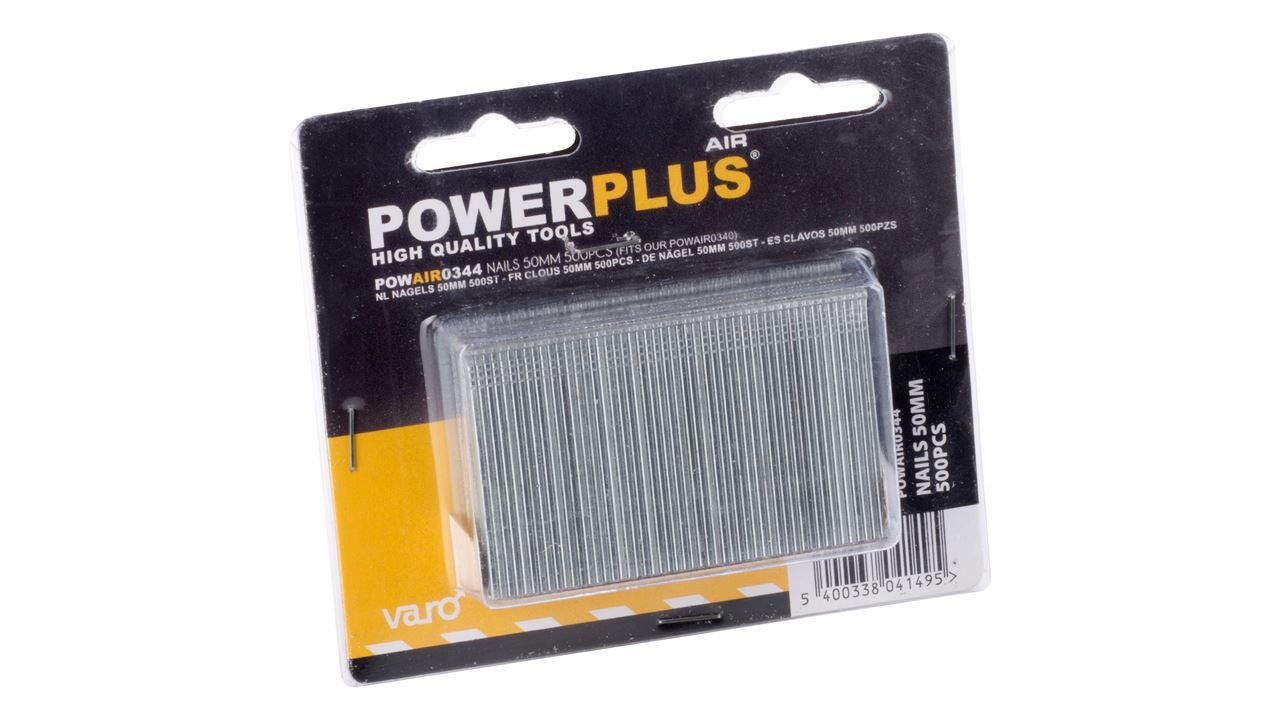 PÜSTOLINAELAD 50MM 500TK POWAIR0340-LE