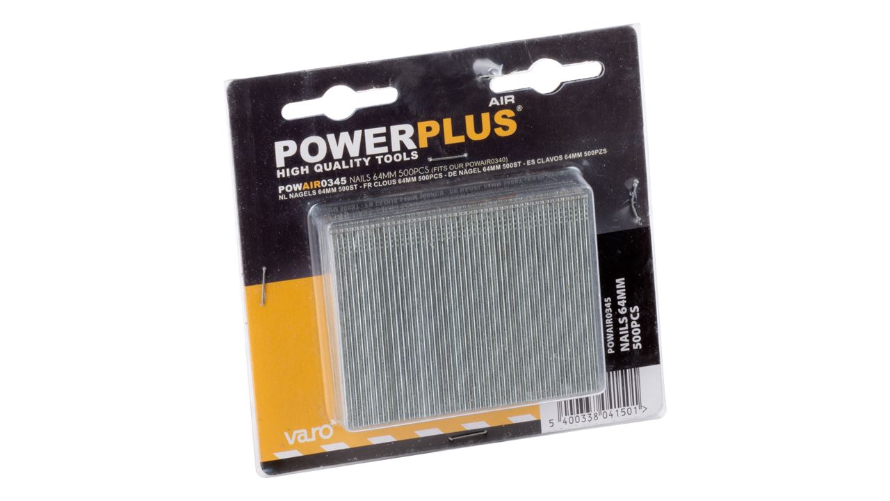 PÜSTOLINAELAD 64MM 500TK POWAIR0340-LE