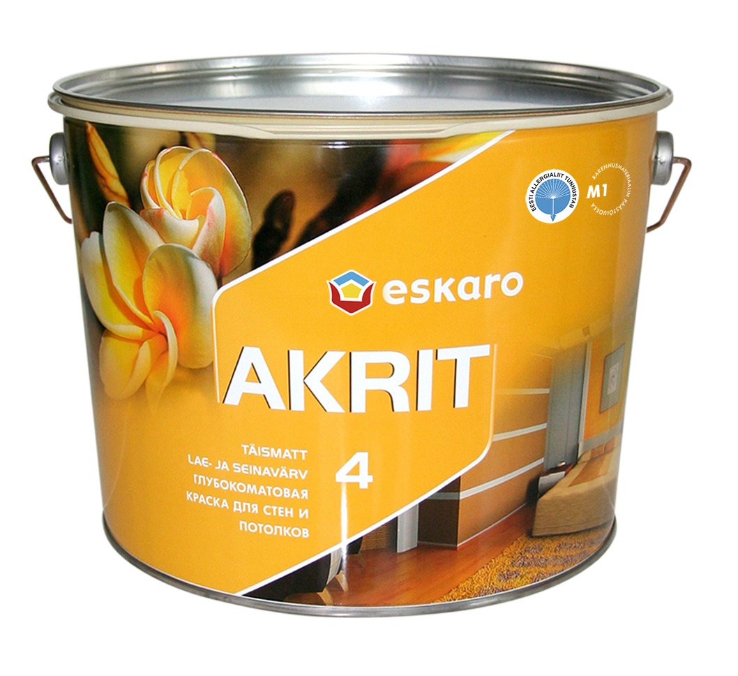 LAEVÄRV ESKARO AKRIT-4 9,5L TÄISMATT