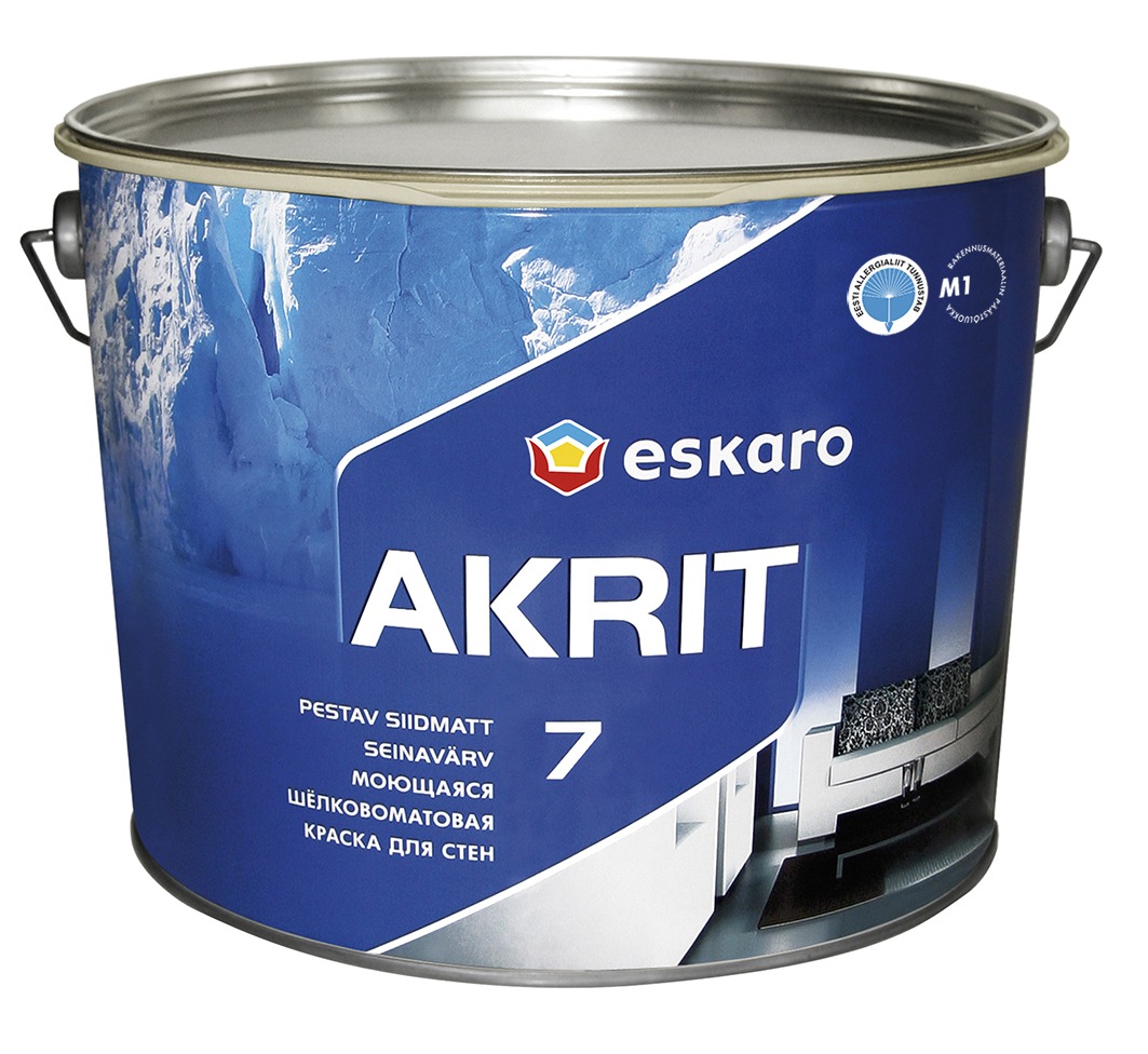 SEINAVÄRV ESKARO AKRIT-7 9,5L MATT