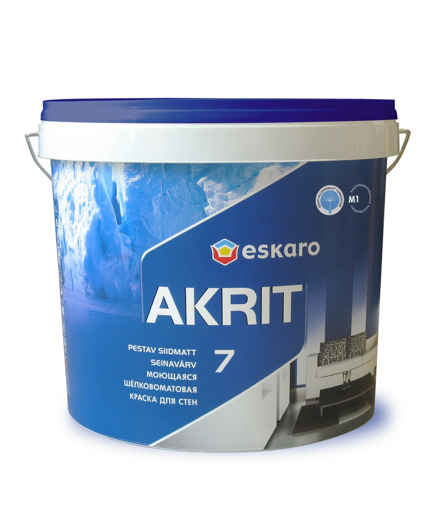 SEINAVÄRV ESKARO AKRIT-7 4,75L MATT