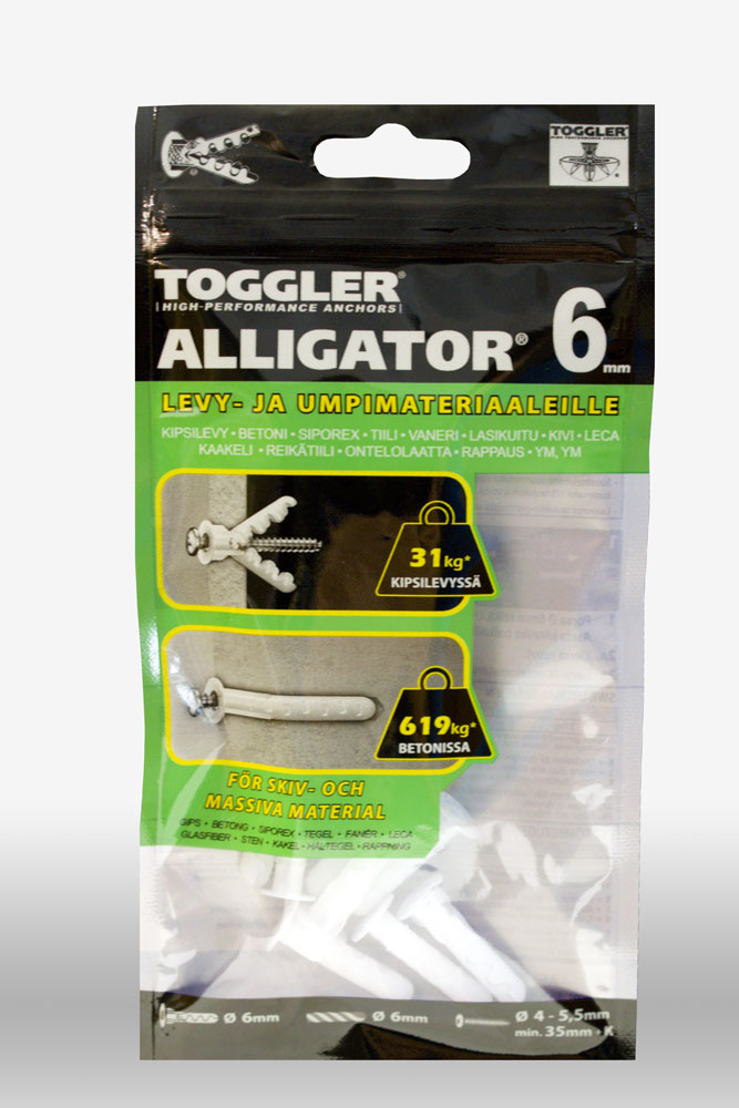 TÜÜBEL TOGGLER ALLIG.AF6/10TK