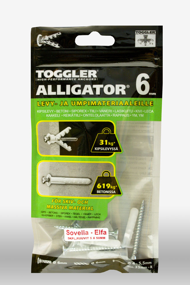 TÜÜBEL TOGGLER AF6-5S PEIT  5TK