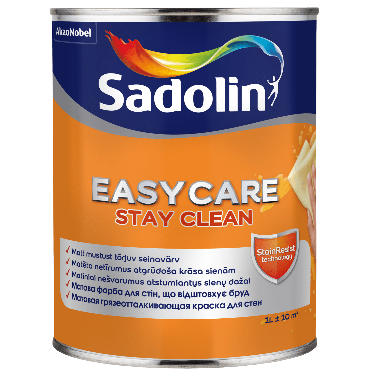 SEINAVÄRV SADOLIN EASYCARE BW 1L MATT