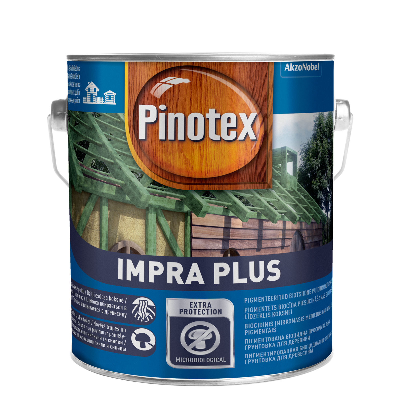 PUIDUIMMUTI PINOTEX IMPRA PLUS 2,5L ROHELINE