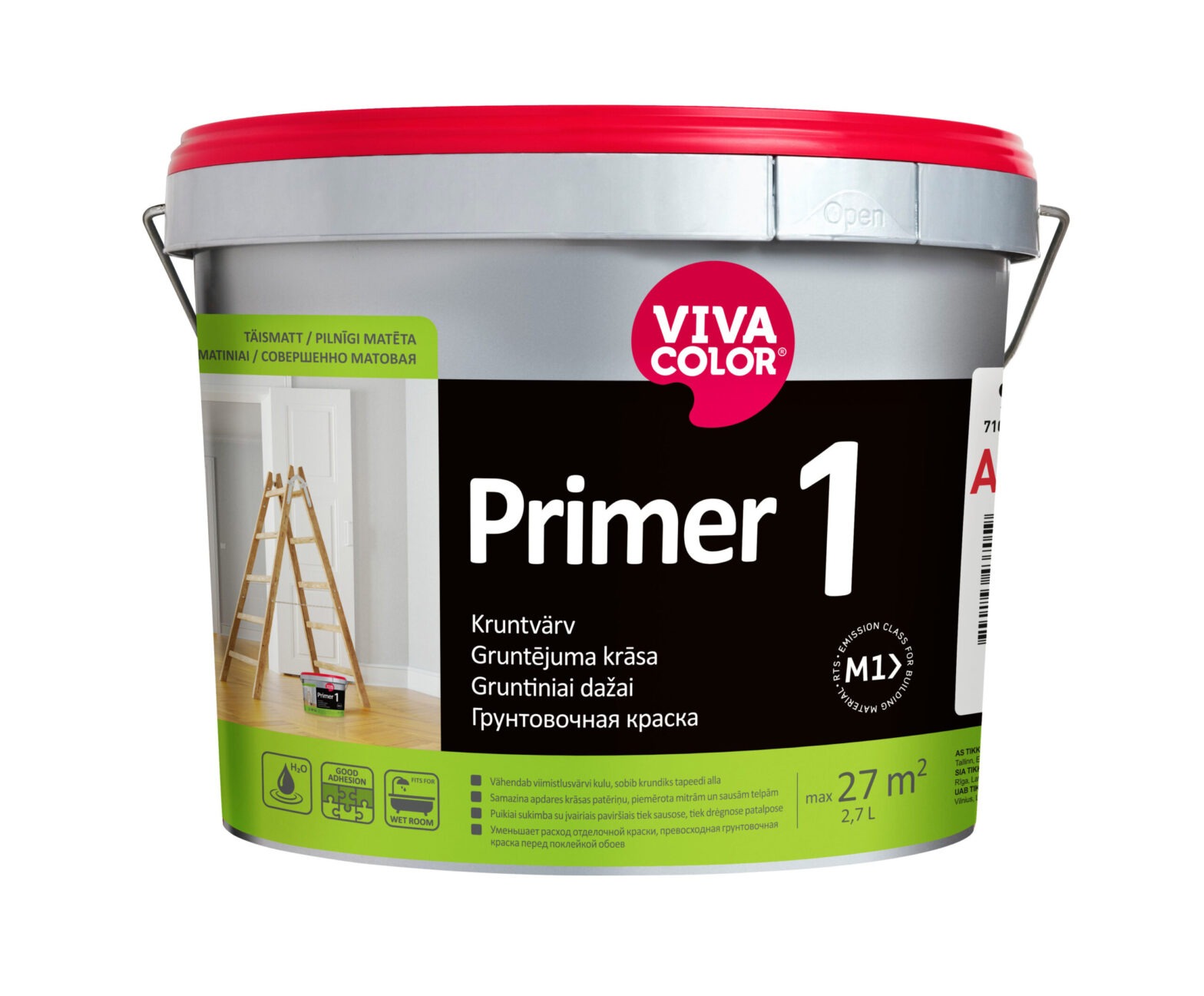 LAE- JA KRUNTVÄRV VIVACOLOR PRIMER 1 AP 2,7L