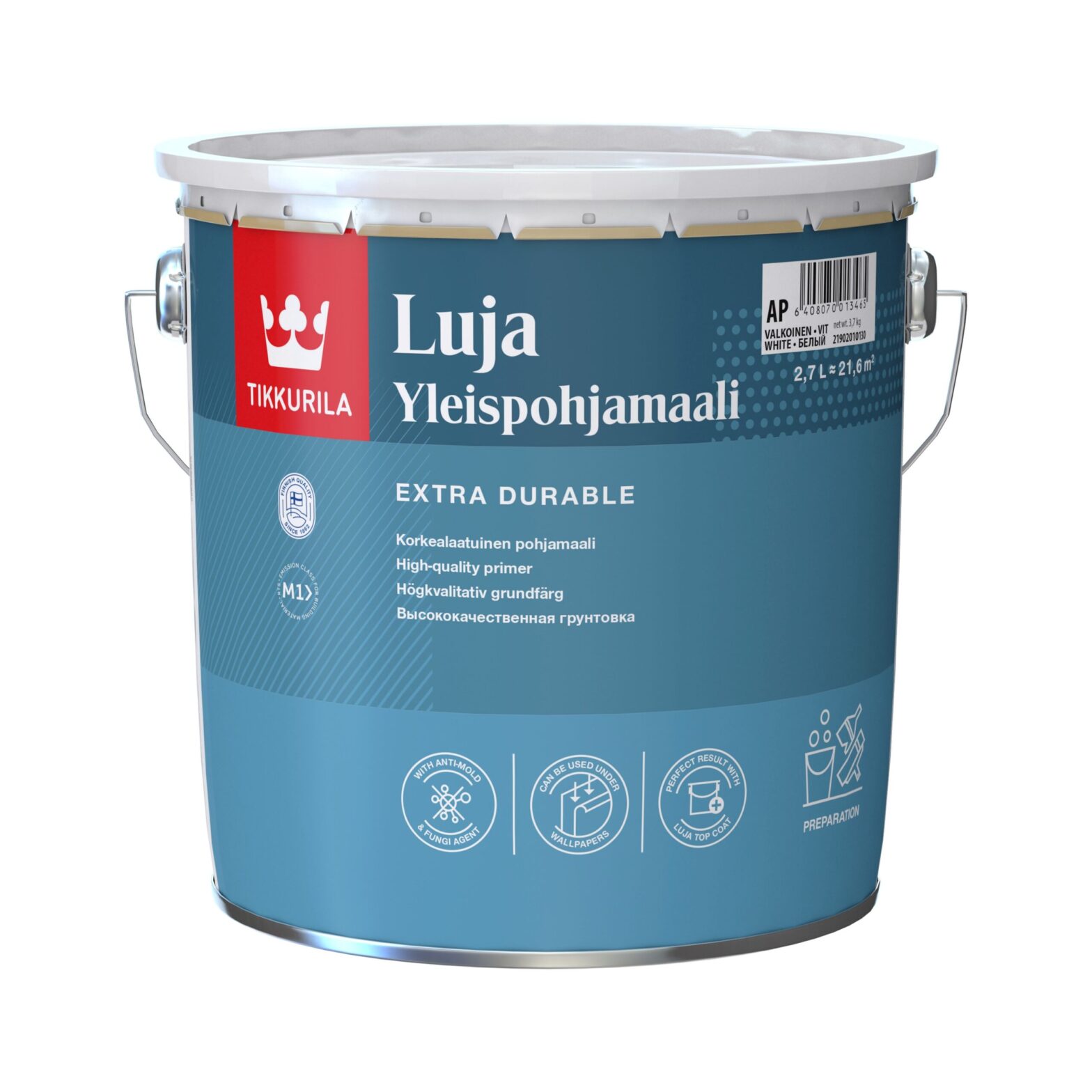 KRUNTVÄRV TIKKURILA LUJA YLEISPOHJAMAALI AP 2.7L