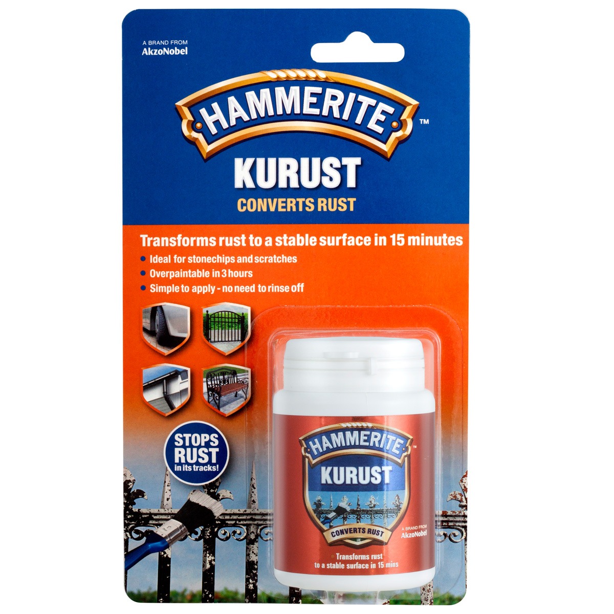 ROOSTEMUUNDUR HAMMERITE KURUST 90ml