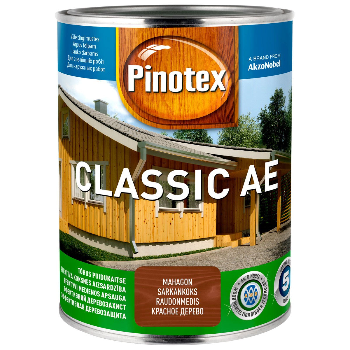 PUIDUKAITSE PINOTEX CLASSIC LASUR MAHAGON 1L