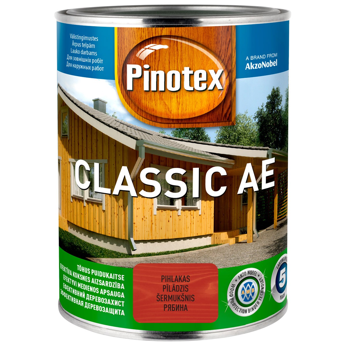 PUIDUKAITSE PINOTEX CLASSIC LASUR PIHLAKAS 1L