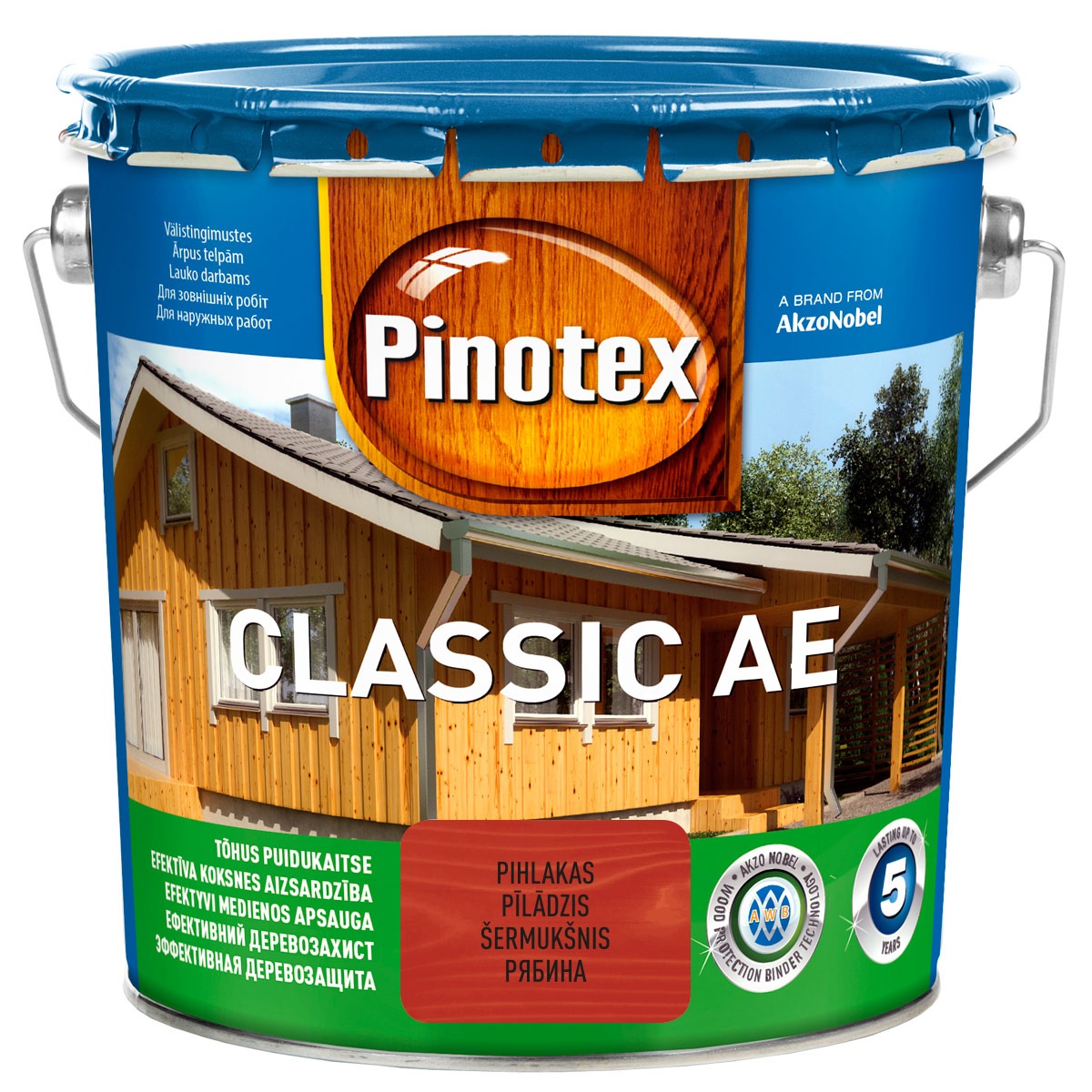 PUIDUKAITSE PINOTEX CLASSIC LASUR PIHLAKAS 3L