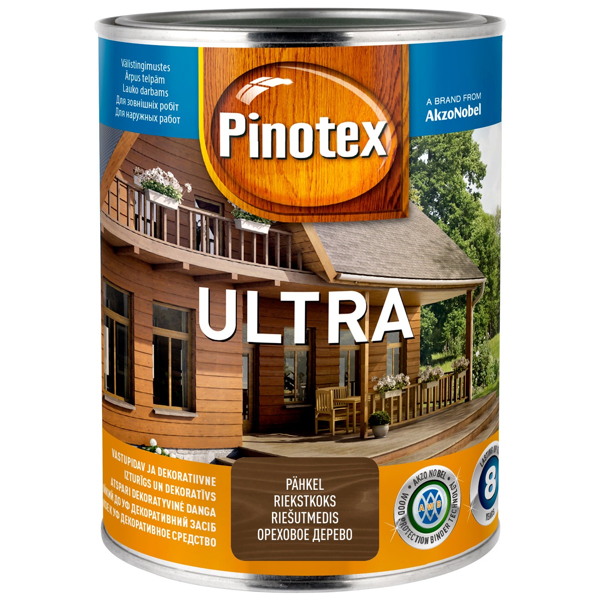 PUIDUKAITSE PINOTEX ULTRA LASUR PÄHKEL 1L