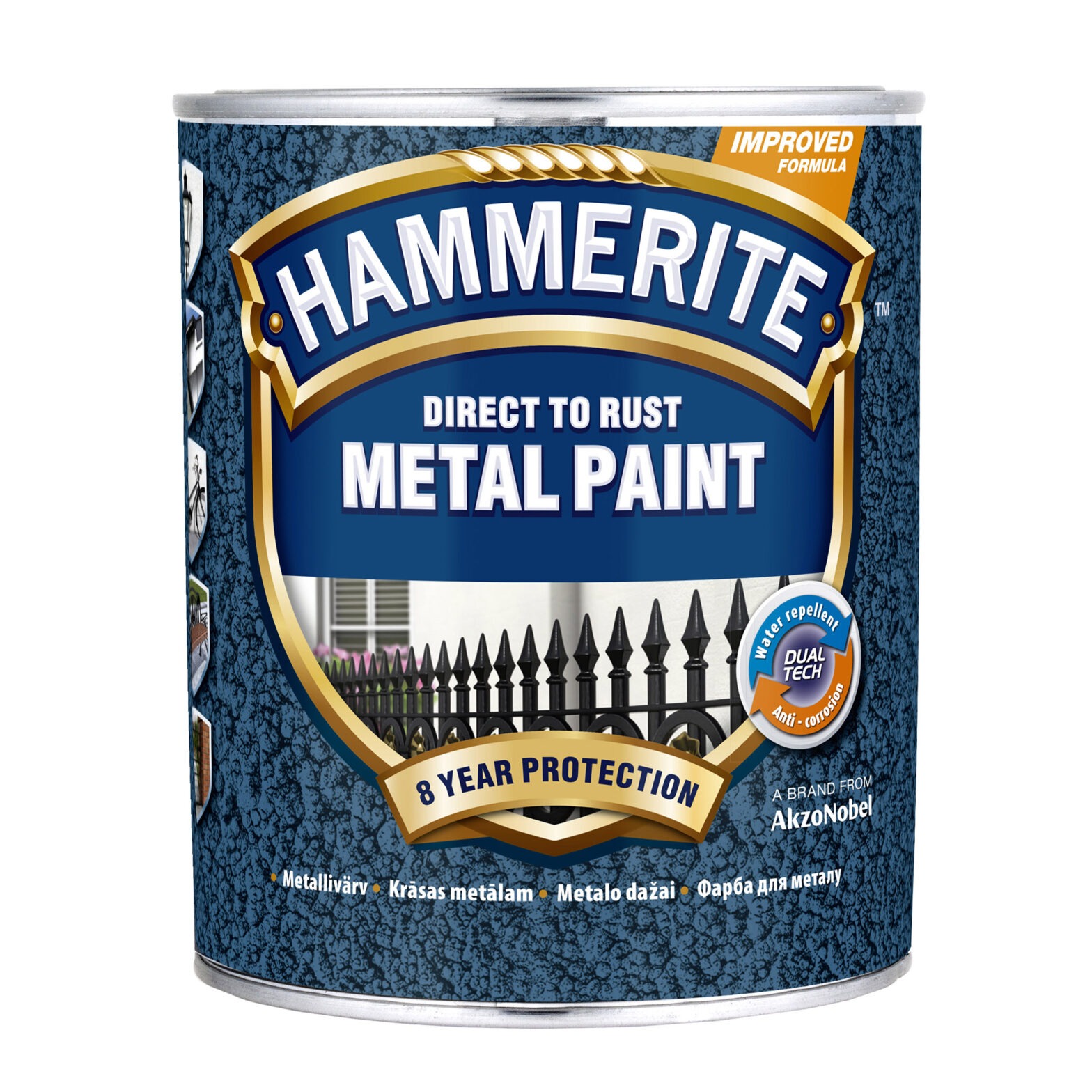 METALLIVÄRV HAMMERITE HAMMERED HALL 750ML