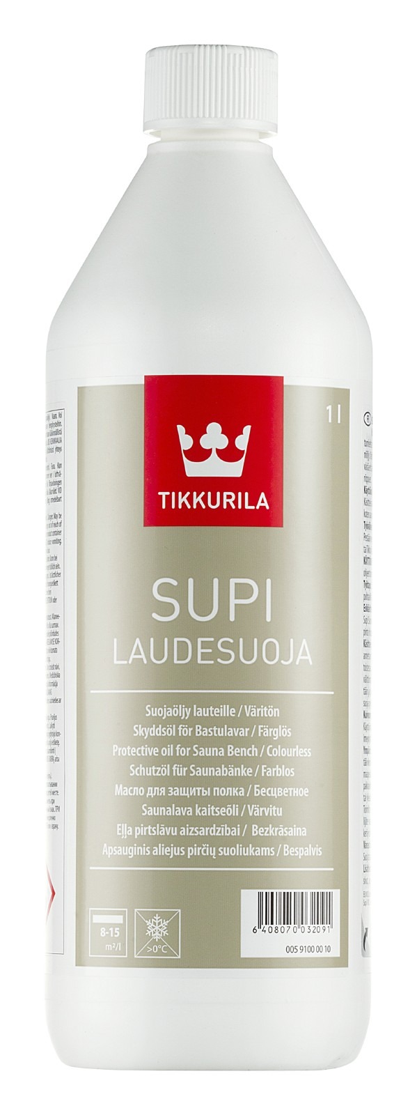 SAUNALAVA ÕLI TIKKURILA SUPI LAUDENSUOJA 1L