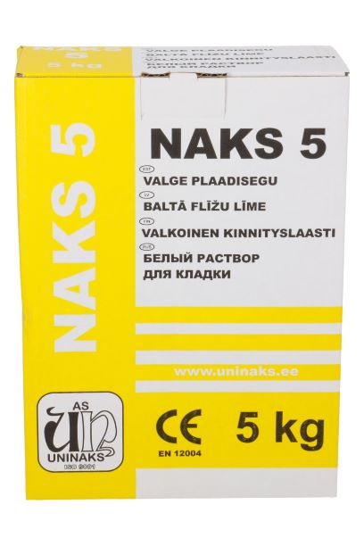 PLAADISEGU NAKS-5 VALGE 5KG