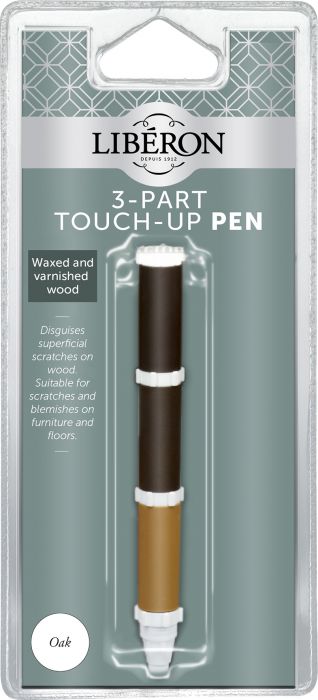 Paranduspliiats Liberon Touch-up pen Tumepruun