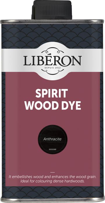 Peits Liberon Spirit Wood Dye 250 ml Antrasiit