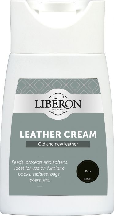 Nahahooldusvahend Liberon Leather Cream 150 m Black