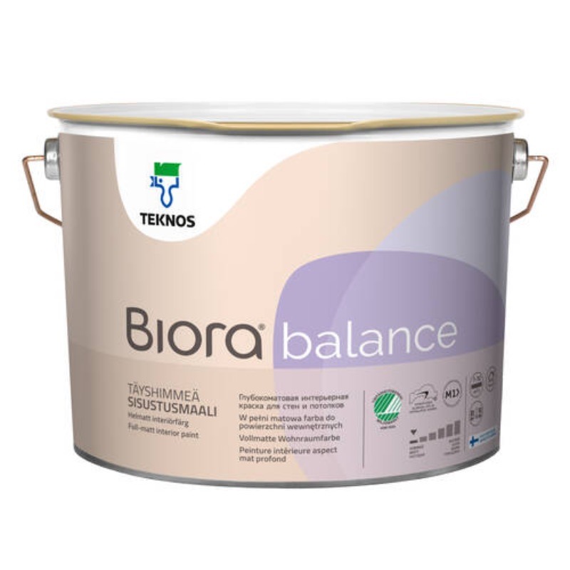 TEKNOS SISEVÄRV BIORA BALANCE BASE1 9L