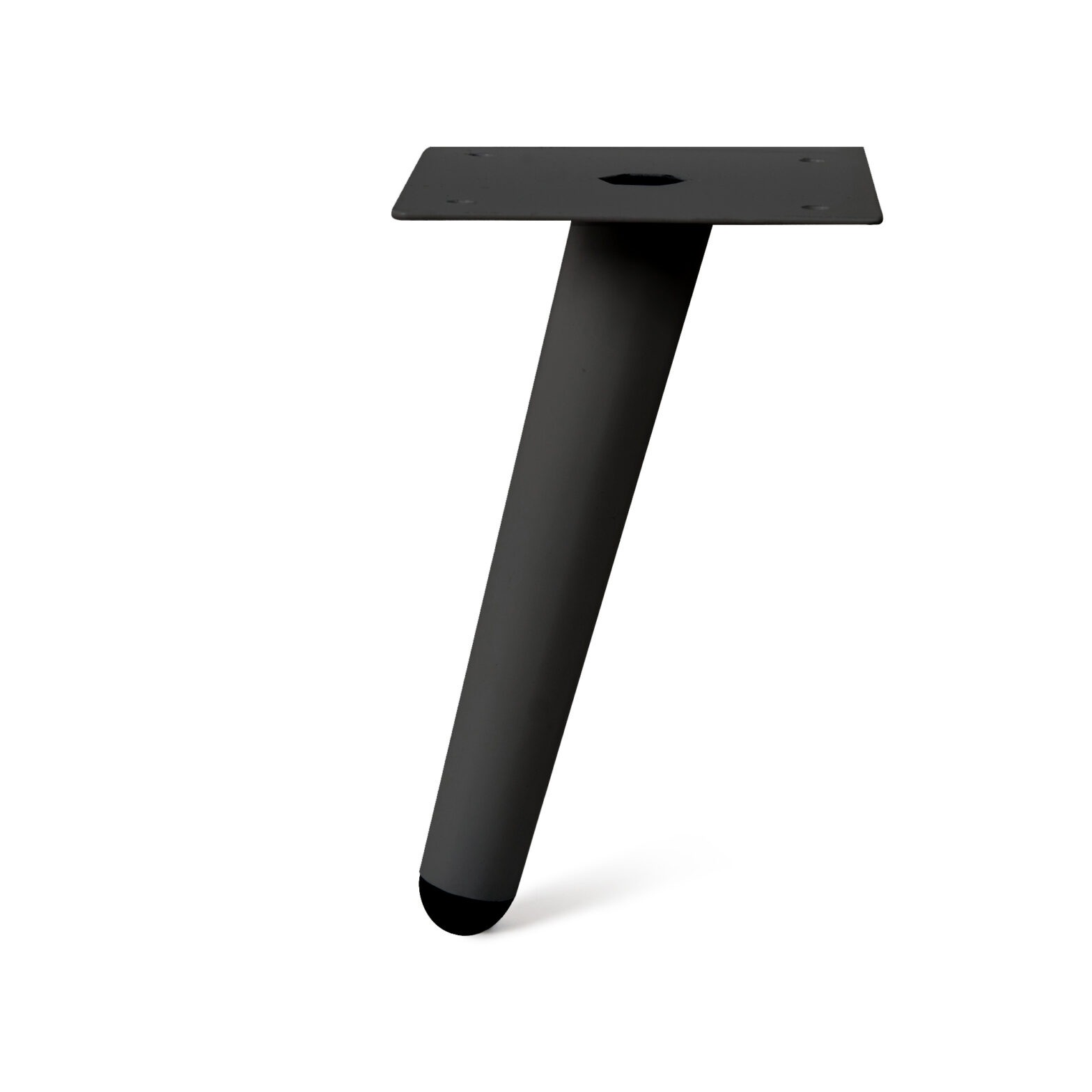 MÖÖBLIJALG METALLIST KALDEGA 150MM MUST