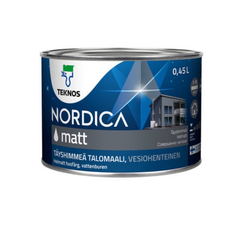 ALUSVÄRV PUIDULE TEKNOS NORDICA MATT B3 0,45L - AINULT TOONIMISEKS