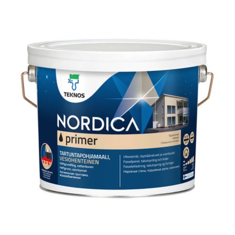 KRUNTVÄRV PUIDULE TEKNOS NORDICA PRIMER VALGE 2,7L