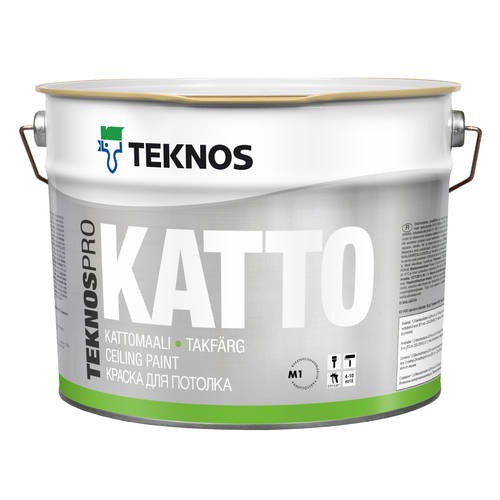 TEKNOS LAEVÄRV KATTO VALGE 9L