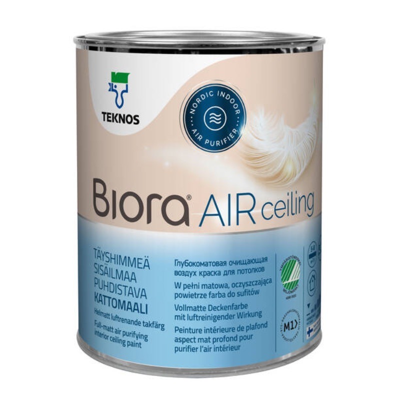 TEKNOS LAEVÄRV BIORA AIR CEILING PURE WHITE 1L