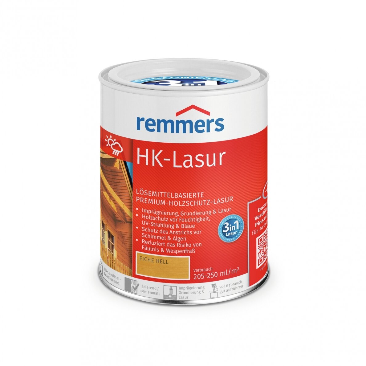 REMMERS HK-LASUR SILBERGRAU 2,5L