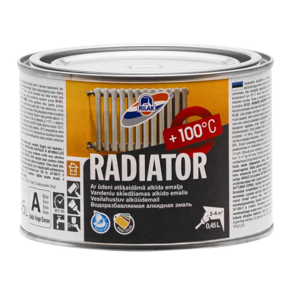 KUUMUSKINDEL RADIAATORIVÄRV RADIATOR 0,45L