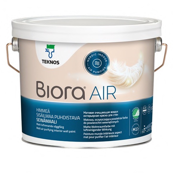 TEKNOS SISESEINAVÄRV BIORA AIR WHITE BASE 1 2,7L