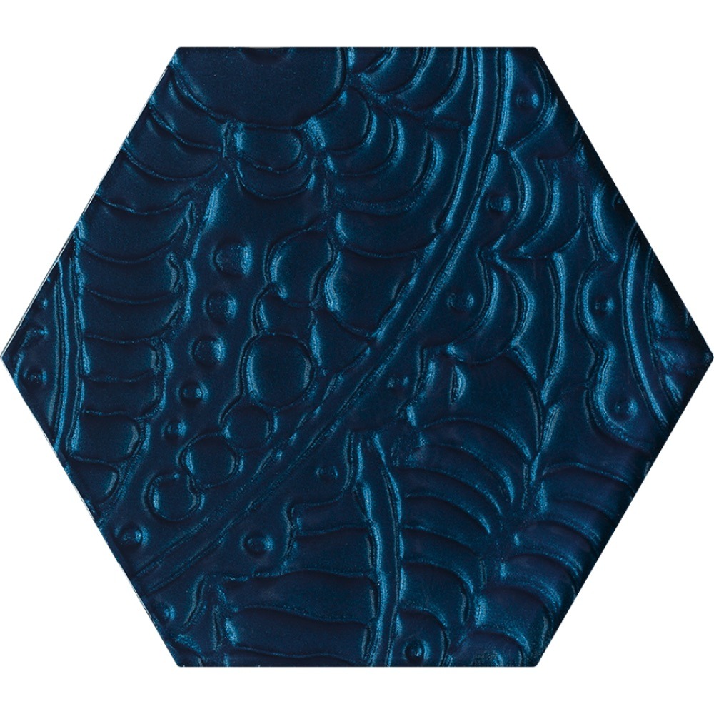 SEINAPILT URBAN BLUE HEXAGON 19,8*17,1 CM