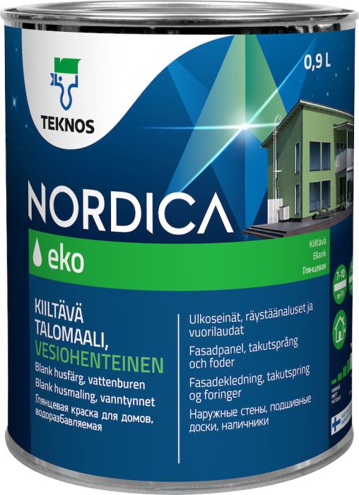 Majavärv Teknos Nordica Eko 0,9 l