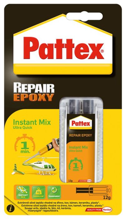 Kontaktliim Pattex Epoxy Ultra Quic 1 min 11 ml