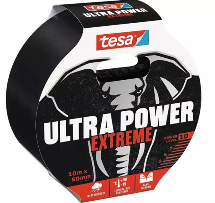 Parandusteip tesa® Ultra Power extreme 10 m x 50 mm