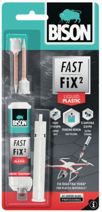 Liim Bison Fast Fix² Liquid Plastic 10 g