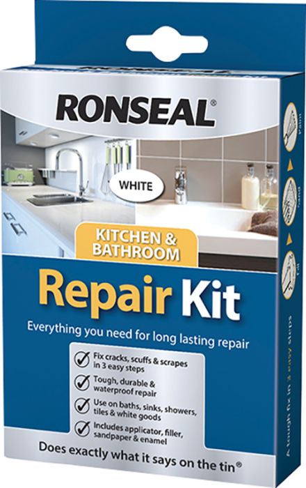 Paranduskomplekt Ronseal Kitchen & Bathroom Repair Kit 60 g