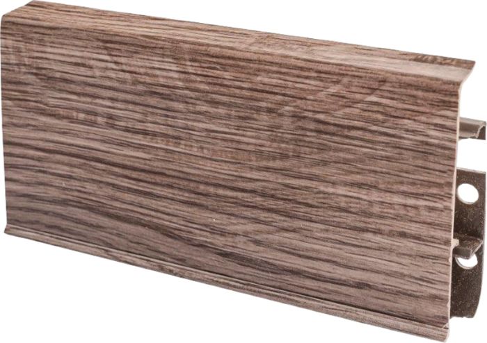 Põrandaliist PVC Dark Pine 22 x 75 x 2500 mm