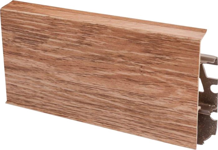 Põrandaliist PVC Liguria Oak 22 x 75 x 2500 mm