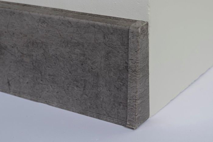 Põrandaliistu ots PVC Stone parem 22 x 75 mm