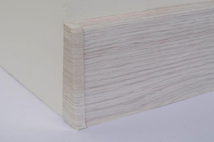 Põrandaliistu ots PVC Patina Maple vasak 22 x 75 mm