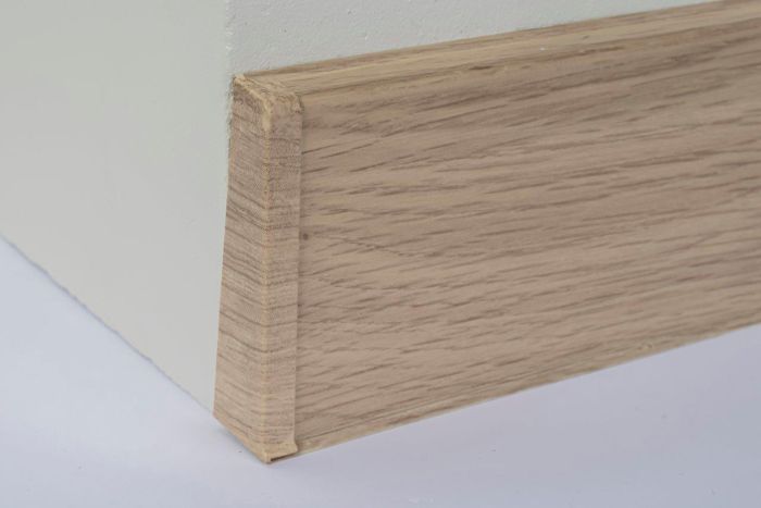 Põrandaliistu ots PVC Alcanta Oak vasak 22 x 75 mm