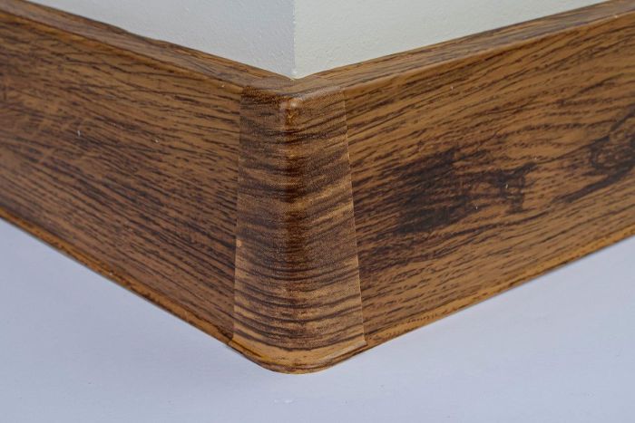 Põrandaliistu välisnurk PVC Cantabrian Oak 22 x 75 mm