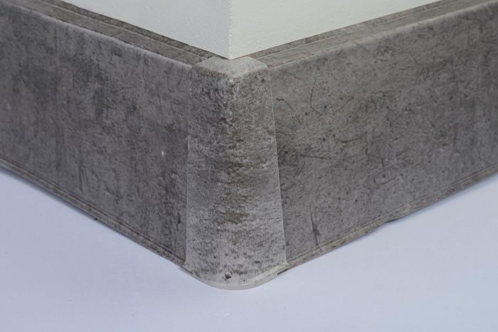 Põrandaliistu välisnurk PVC Stone 22 x 75 mm